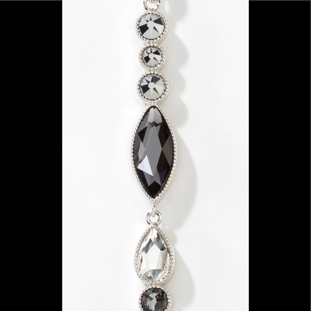 Touchstone Crystal by Swarovski On Track necklace BNIB